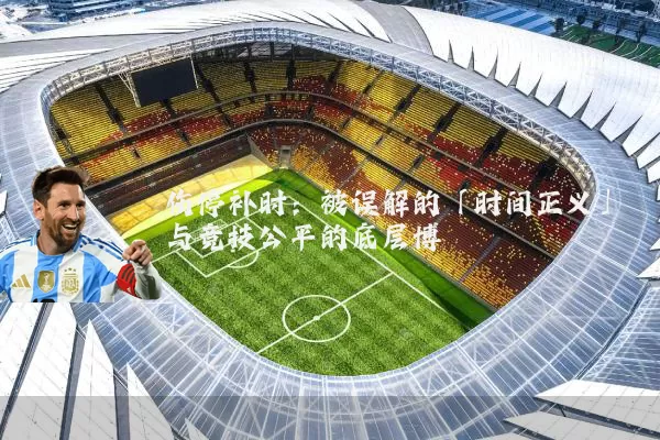 伤停补时：被误解的「时间正义」与竞技公平的底层博弈